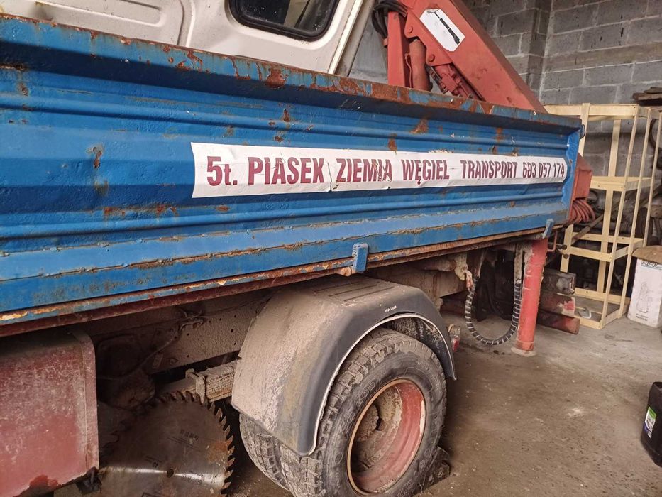 Przyczepa tandem, hds, wywrot