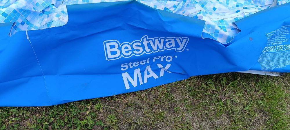 Basen stelażowy bestway steel pro max 427x84
