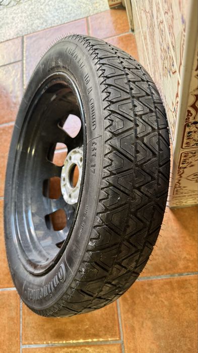 Roda/Pneu suplente medida 155/70/17 furação 5x112