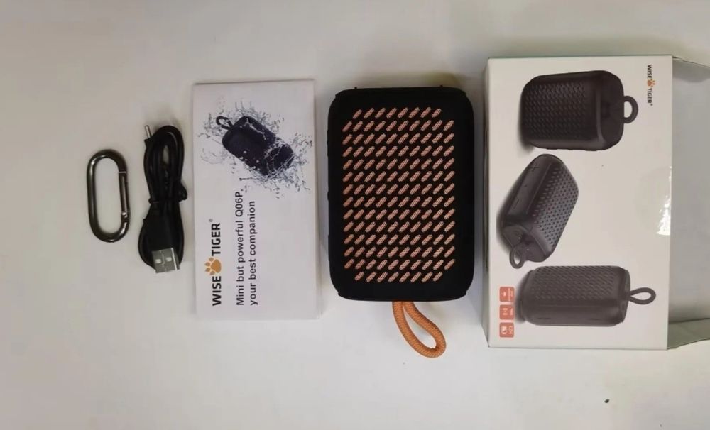 Wise Tiger, Coluna Bluetooth (Nova na caixa)