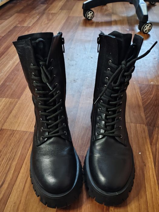 Берці Уні 39 розмір натуральна шкіра