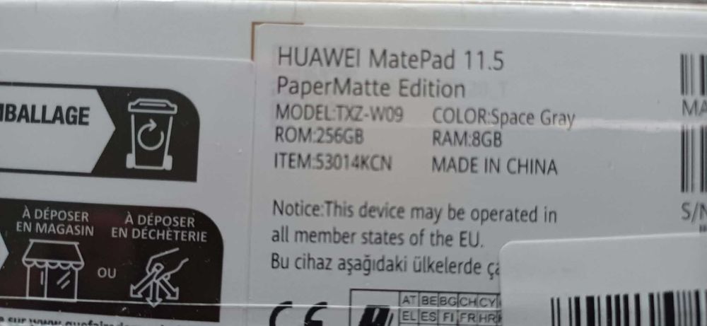 Huawei MatePad 11.5 2025 PaperMatte + KB+Pen ZAPLOMBOWANY