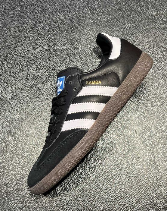 czarne adidas SAMBA buty dla pary oryginalne sneakersy R.38