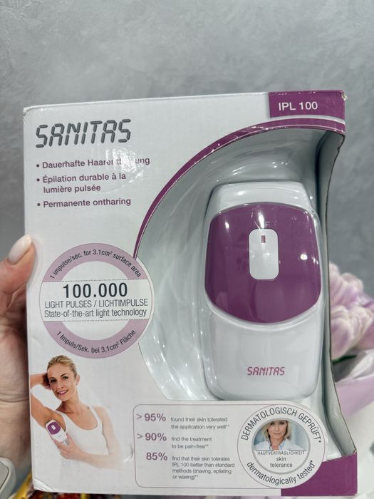 Домашній фотоепілятор Sanitas IPL 100