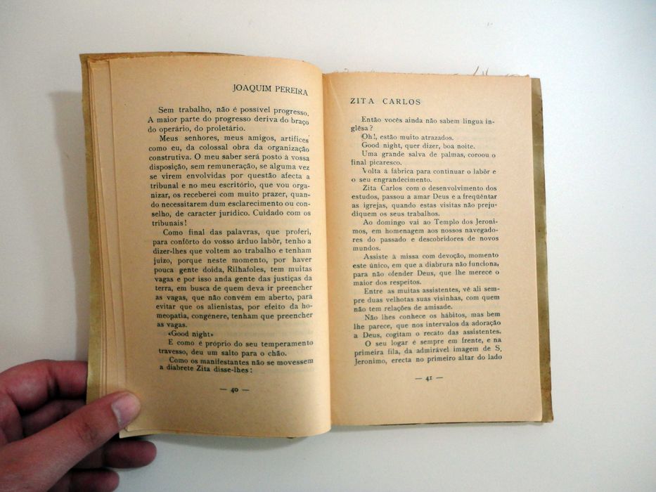 "Zita Carlos" (Capitão Joaquim Antonio Pereira) 1938