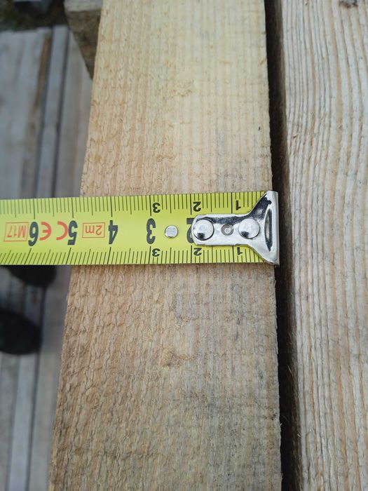 Kantówki Drewno 5x5cm konstrukcyjne na meble ogrodowe altanki budy