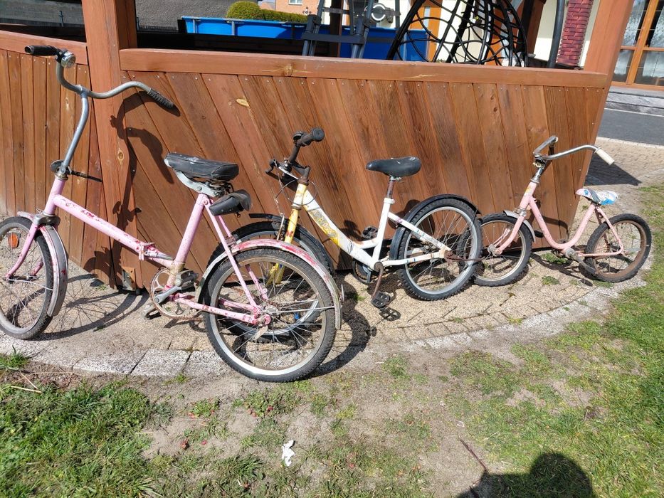 Rowery dziecięce do remontu