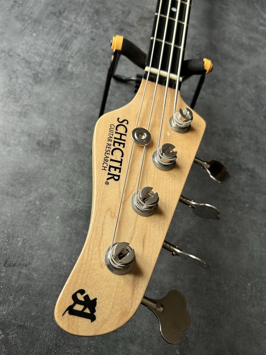 Schecter Japan Jazz Bass MiJ heban i jesion limitowana wersja japońska gitara basowa