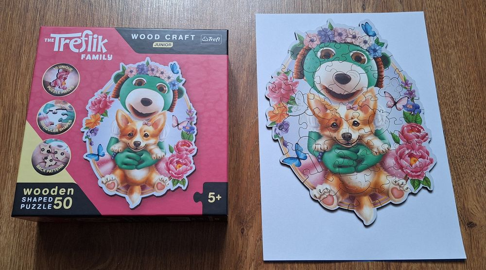 Puzzle drewniane