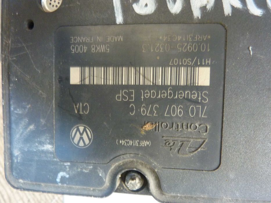 vw touareg 7l cayenne pompa abs sterownik 7l090.7379c