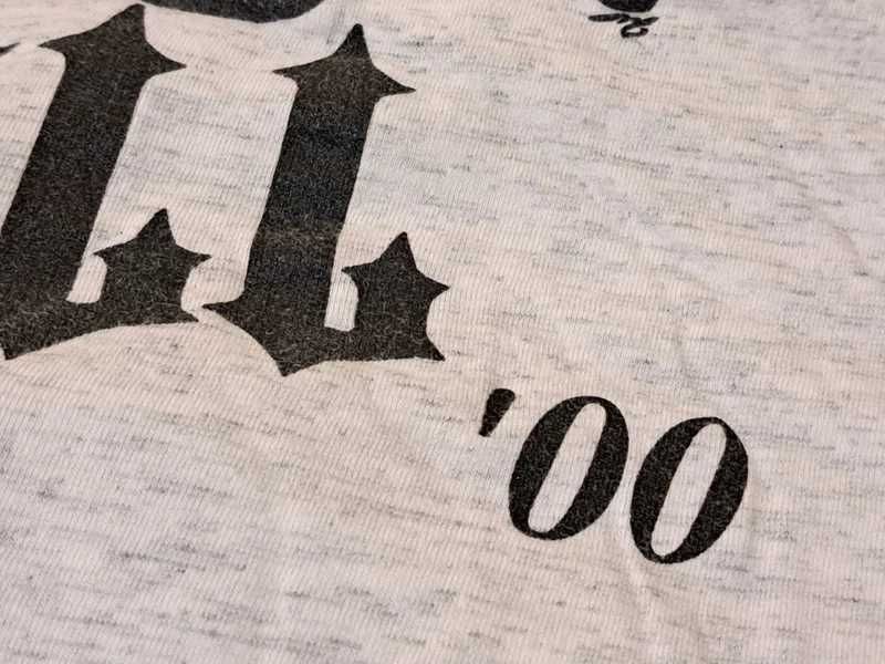 t-shirt koszulka auto oldtimer Night Cruise 2000 diabeł widły samochód