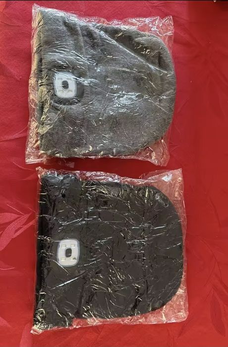 Czapka podswietlana ładowana USB Darmowa Dostawa