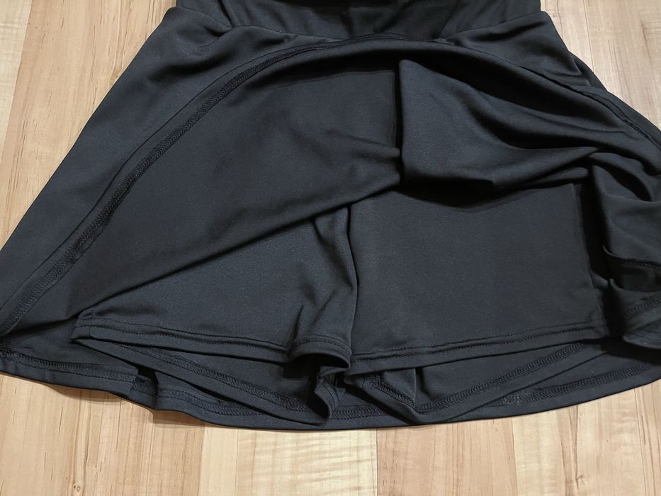 Чорна спідниця-шорти