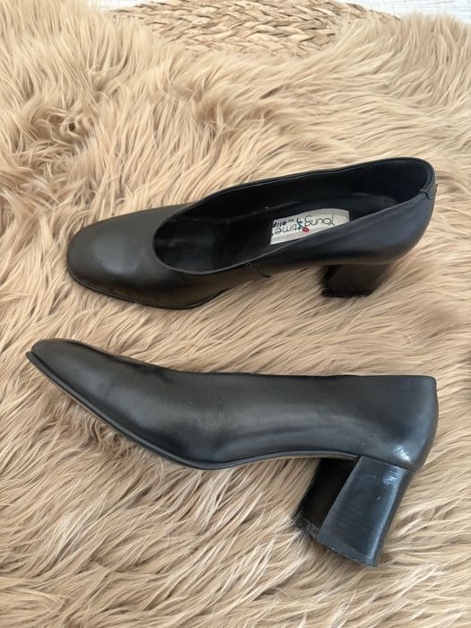 Czarne buty czółenka 40 stan bardzo dobry