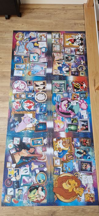 Puzzle 9000 elementów Trefl limited edition Disney 6x 1500 panorama