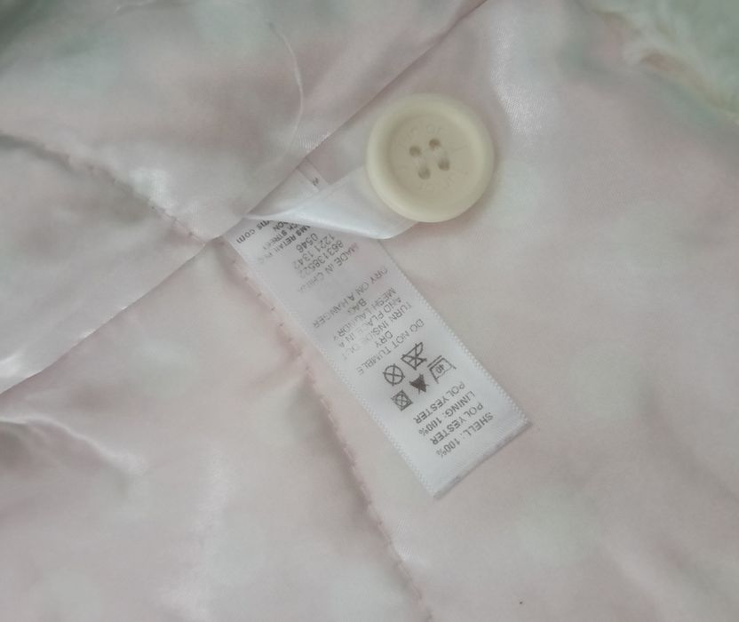 Kurteczka dla dziewczynki na 2 guziki 3-6 miesiąca