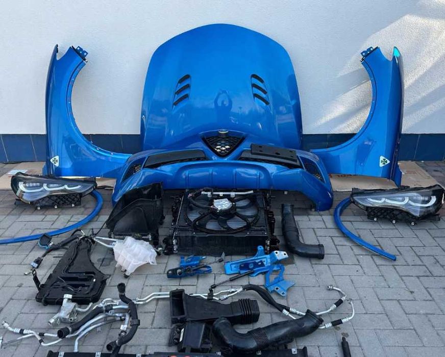 бампер капот крило решітка альфа Alfa Romeo Stelvio комплект б/в шрот