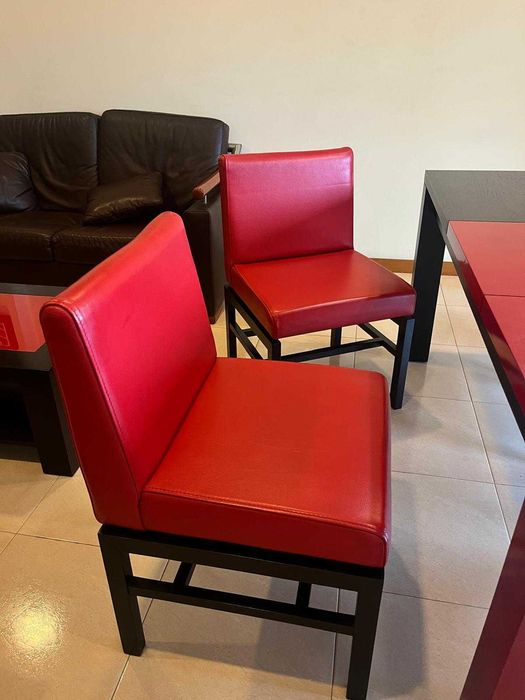 Dining Table with Chairs and Coffee Table64584634382722124