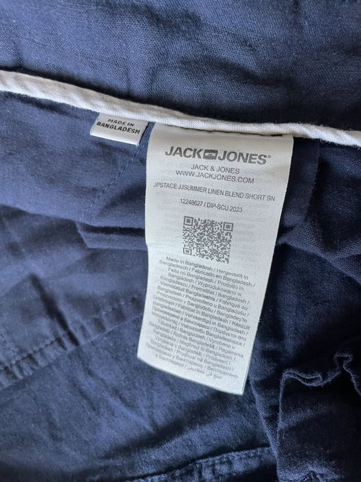 Spodenki lniane Jack&jones XXL