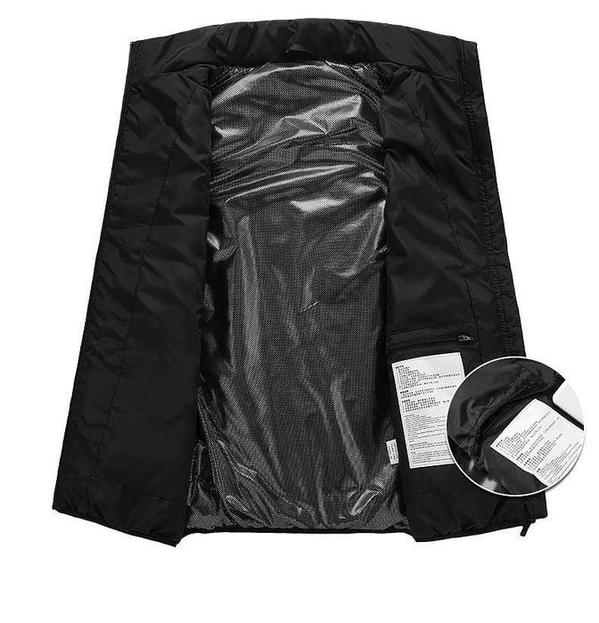 Безрукавка от повербанка, Жилетка с подогревом 3 режима размер XXXL