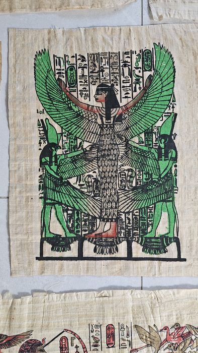 Papirus Egipski 7 papirusów papirus