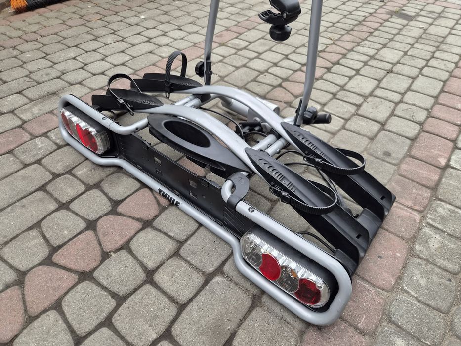 Bagażnik rowerowy THULE, uchylny, na 2 rowery, Bagażnik na hak