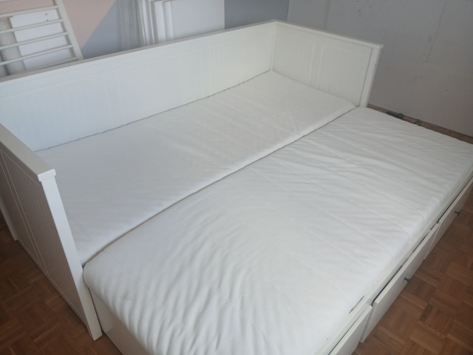 Sofa cama ikea com dois colchões