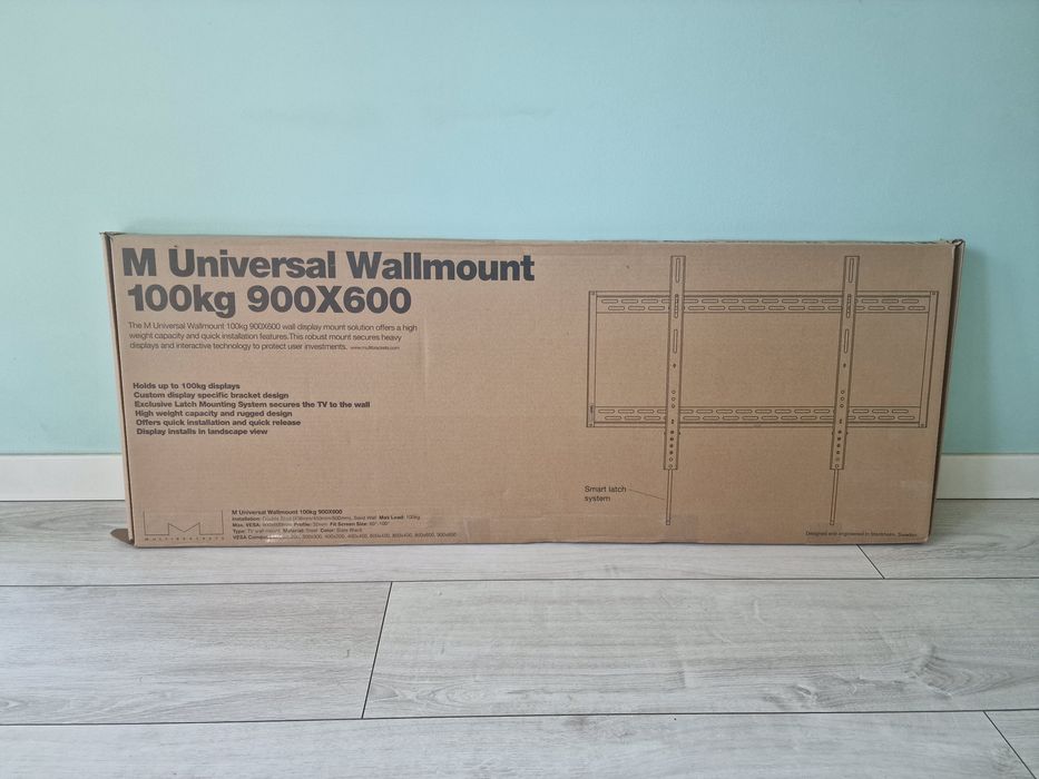 Uchwyt płaski do telewizora 100", max 100kg, multibrackets