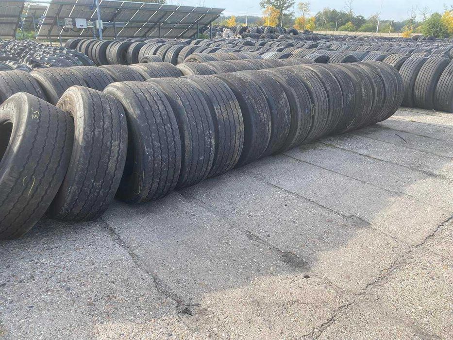 Opony używane naczepowe 385/65r22.5 Berliner E3T 40% Bieżnika WYSYŁKA