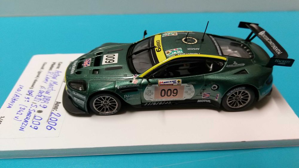 Aston Martin DBR9 #009(P. Lamy): 24h Le Mans 2006 - Miniatura esc