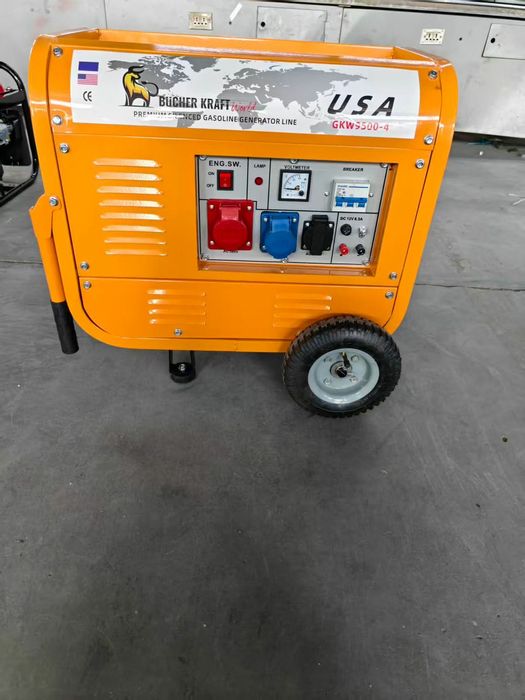 Gerador a gasolina 9500w trifasico e monofasico marca Bucherkraft world USA