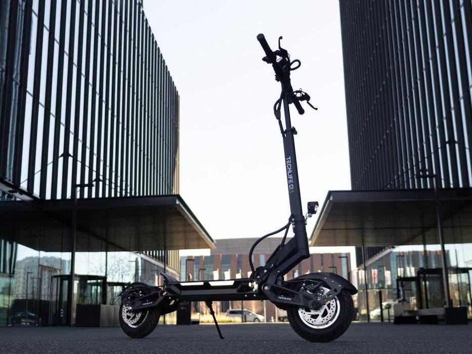 Hulajnoga Elektryczna 1365W Duży Zasięg 50km Amortyzacja TECHLIFE Q3