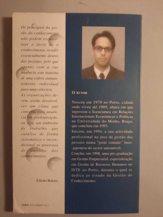 Livro Gestão do Conhecimento Célio Sousa