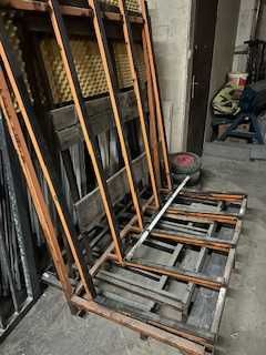 stojaki do transportu na okna, szyby itp.
