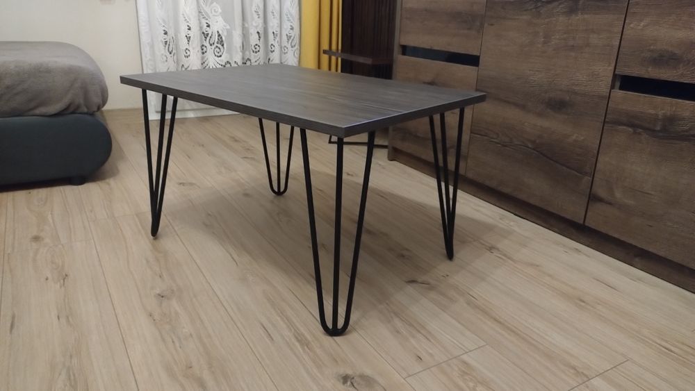 Stolik kawowy loft hairpin