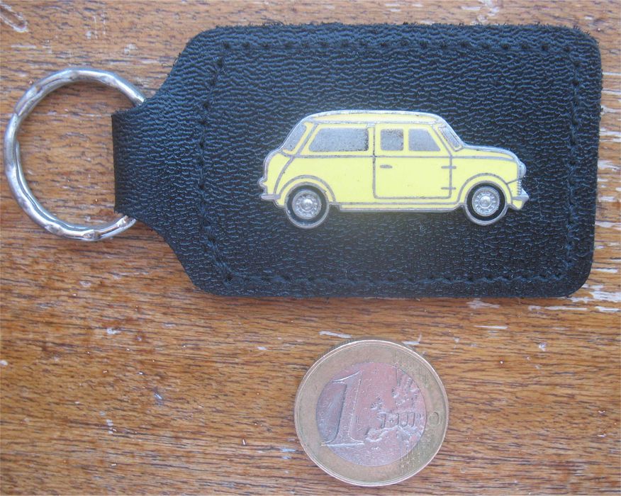 Porta-Chaves Mini de Pele (fabrico inglês)