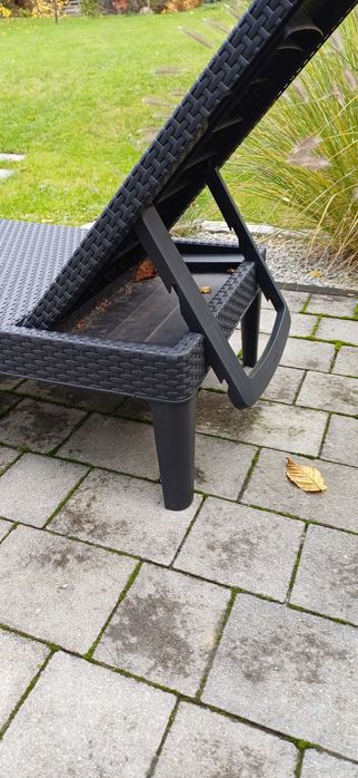 Leżak ogrodowy tarasowy Ketter rattan