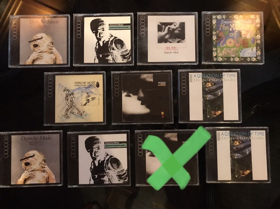 Depeche mode CD singles