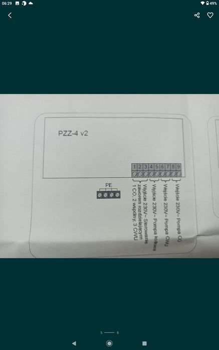 Sterownik integrator kominka pieca PZZ4 makroterm