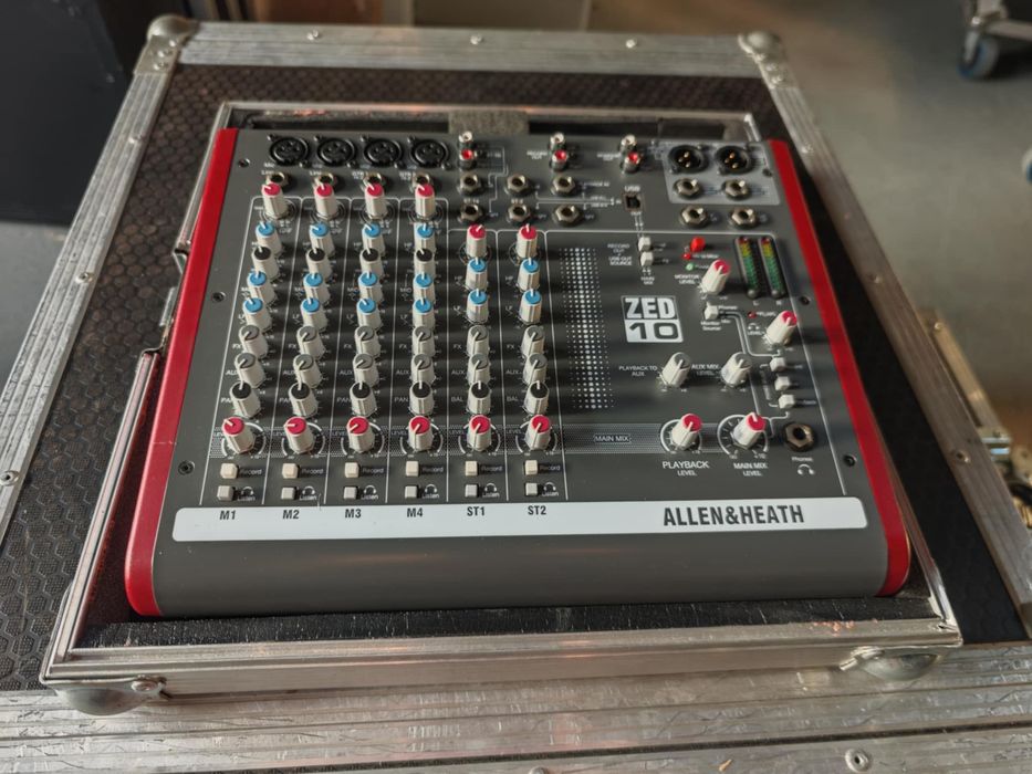 Mikser Allen & Heath ZED10 + case Stan Idealny