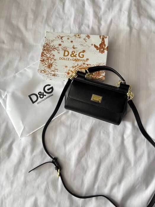 Torebka Dolce&Gabbana sicily mini black