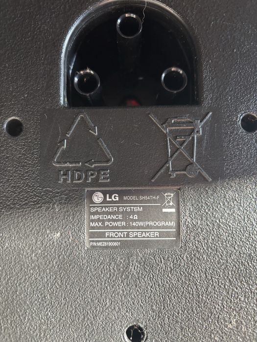 LG sistema de som 5.1