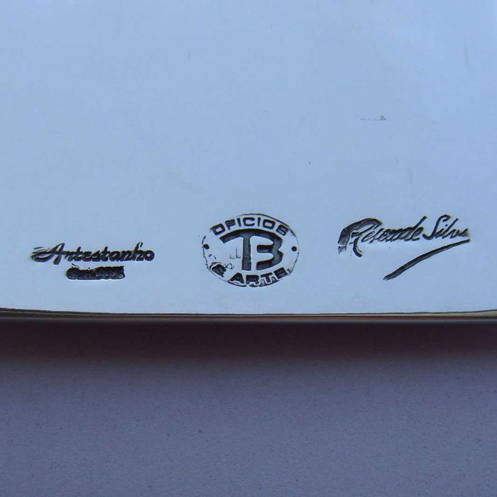 Medalha de Estanho da Torre do Relógio em Albufeira Algarve em Estojo