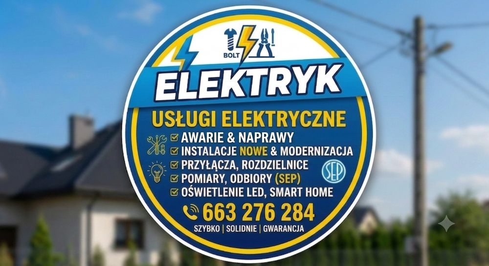 Usługi elektryczne/elektryk