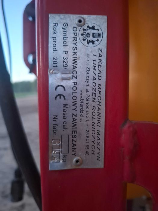 Opryskiwacz Biardzki 1200l