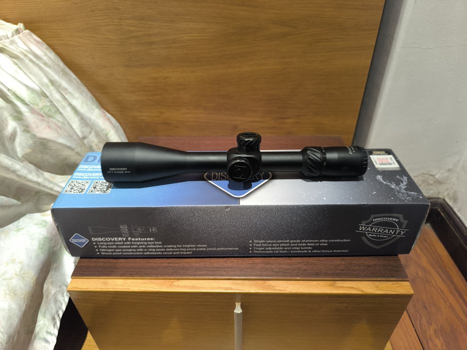Mira Discovery VTT 6-24x50 primeiro plano focal