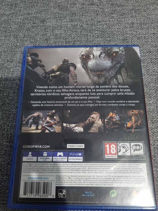 Ps4 God of war português