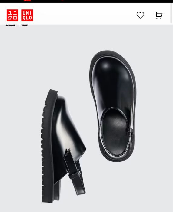 Uniqlo сабо клоги обмін