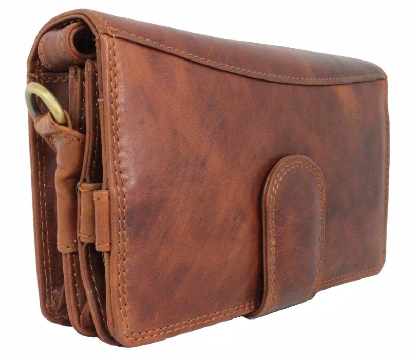 Mała torebka SKÓRZANA na ramie lub torba do ręki NOWOŚĆ