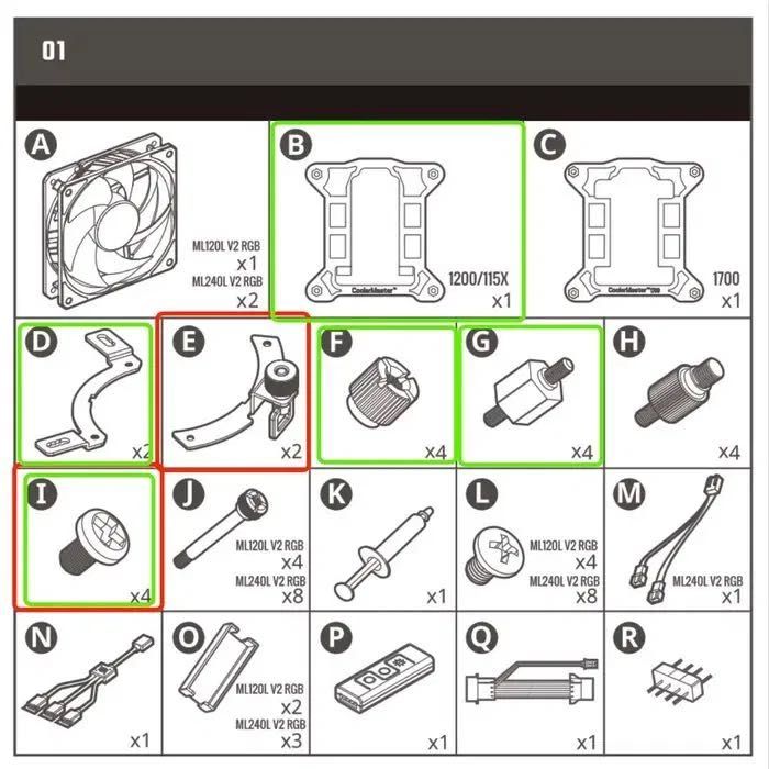 Cooler Master ML360 Illusion, pompa nie działa,,LED ok +AM4 ramka